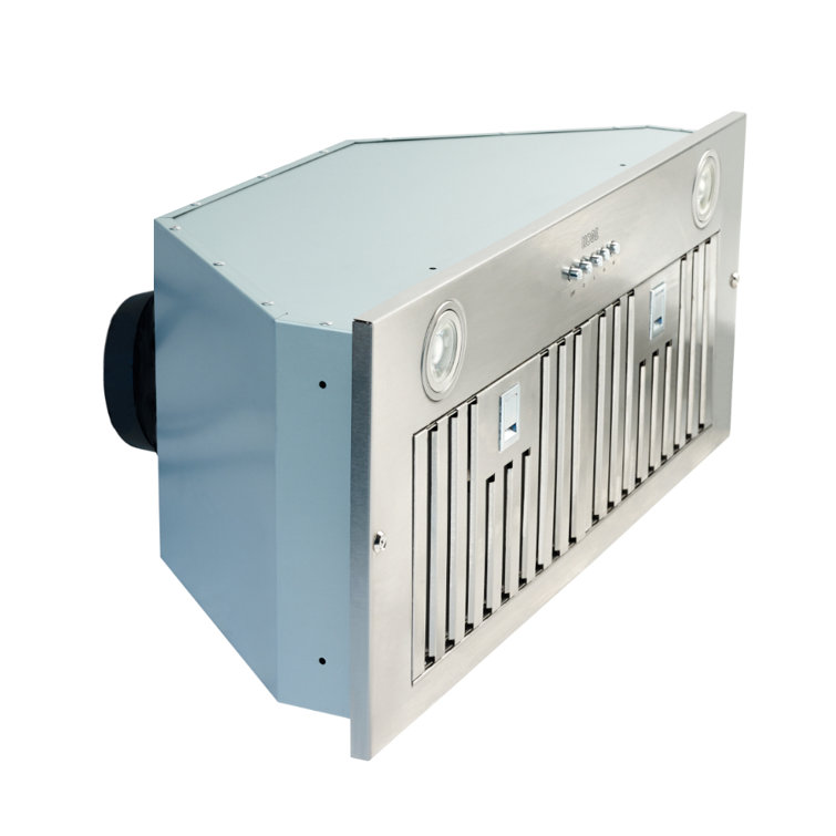 Kobe Range Hoods 30" Brillia 550 CFM Ducted Insert Range Hood in Silver